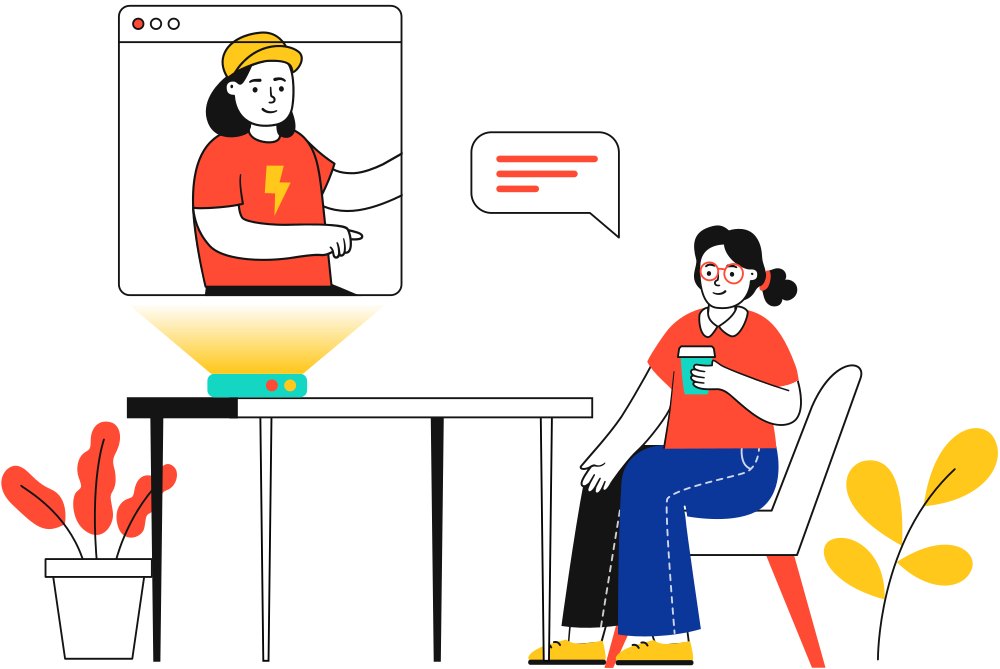 seja persistente nas suas ideias