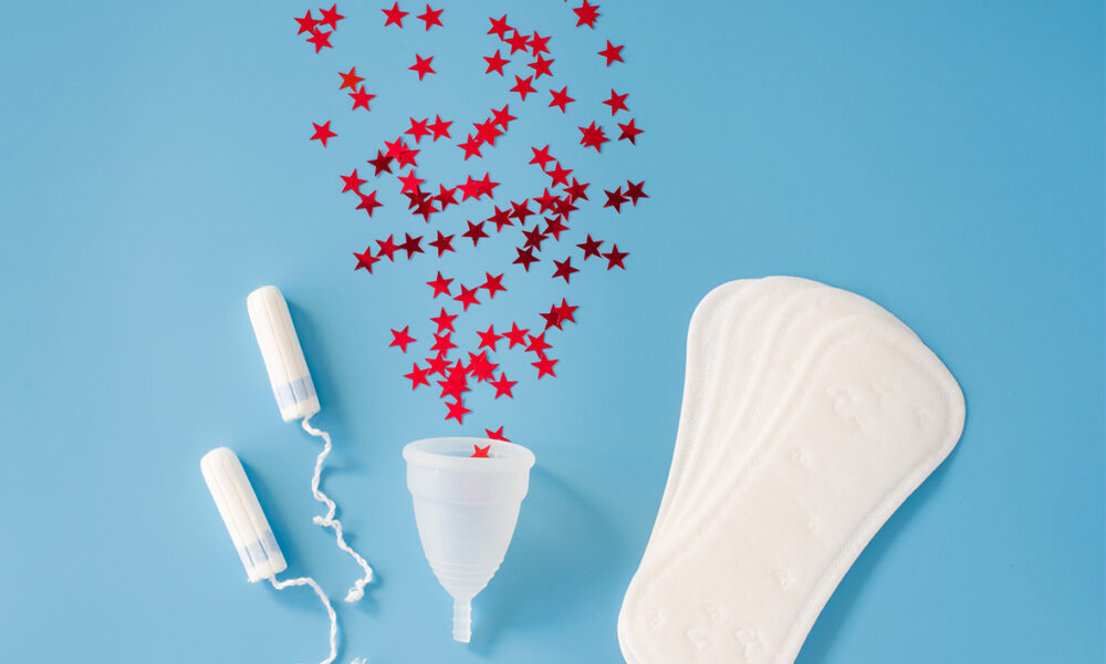 Menstruação: substitua absorventes descartáveis