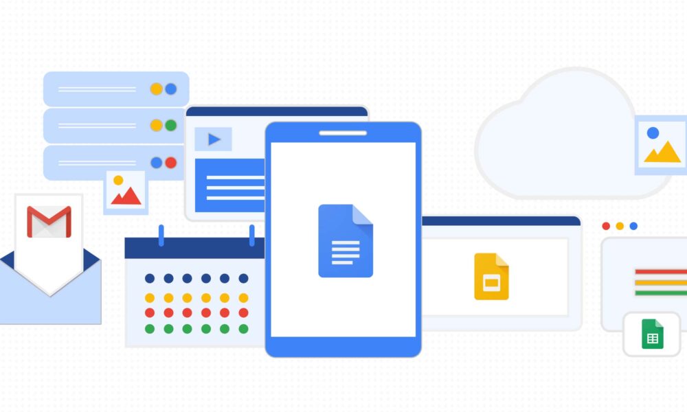 Documentos Planilhas e Apresentações Google