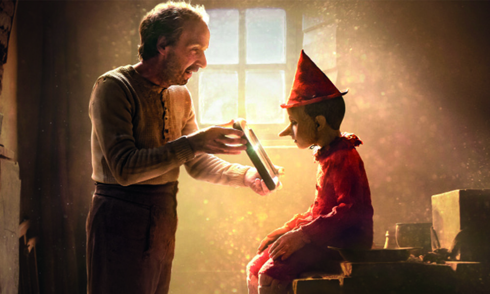 adaptação live-action de Pinocchio