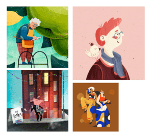 estilo 1 ilustração