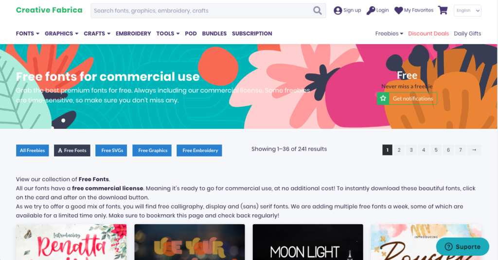 6 sites com fontes gratuitas e de qualidade