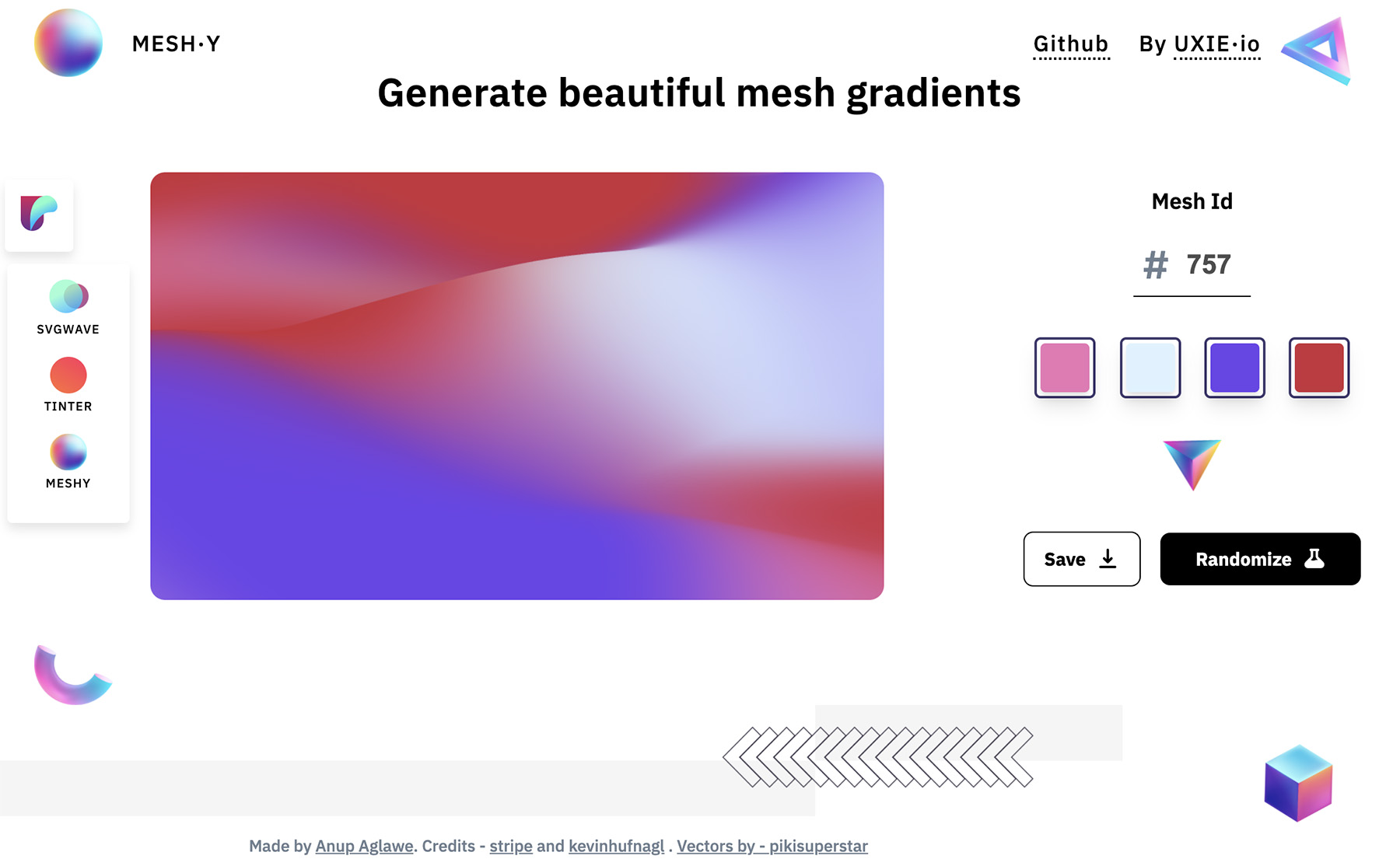 Gerador de gradiente de malha