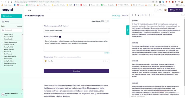 Você Precisa Conhecer O Gerador De Copy Online E Gratuito Seja Criativo 6493