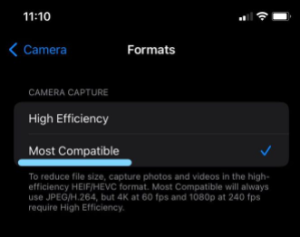mais compatível iphone