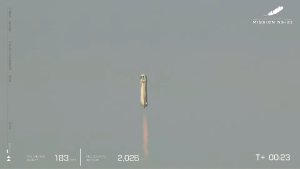 New Shepard já no ar