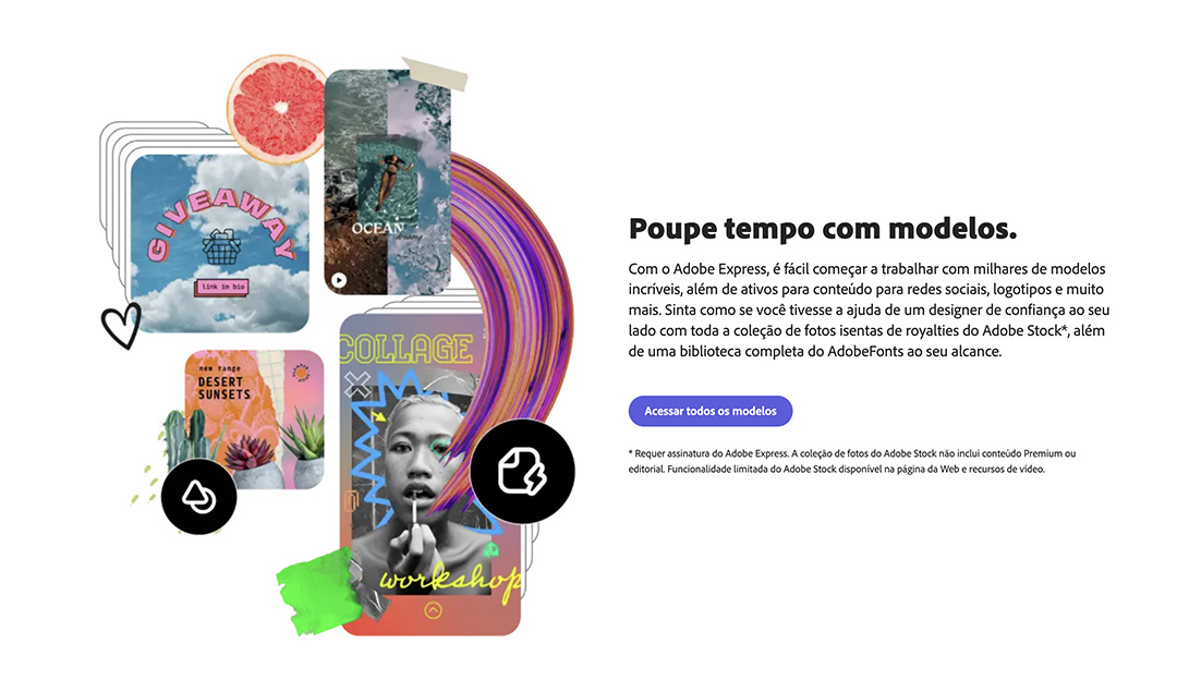 3 MOTIVOS PARA ASSINAR O ADOBE EXPRESS