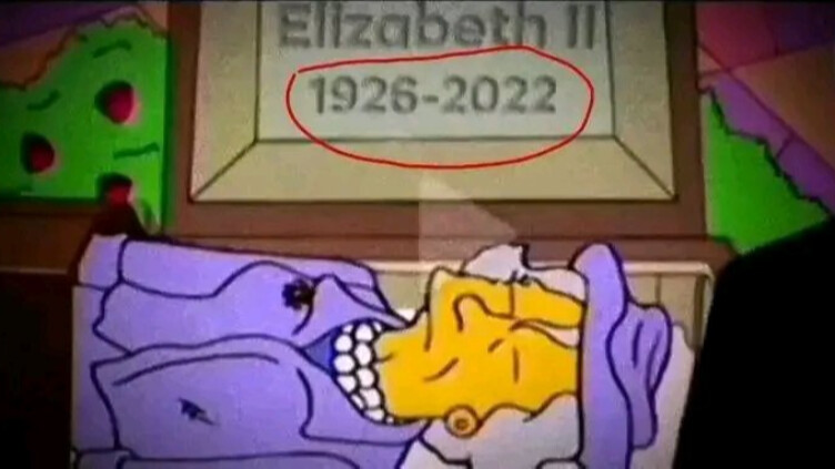 simpsons, rainha elizabeth