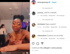 fãs de Anitta insultam ganhadora do grammy