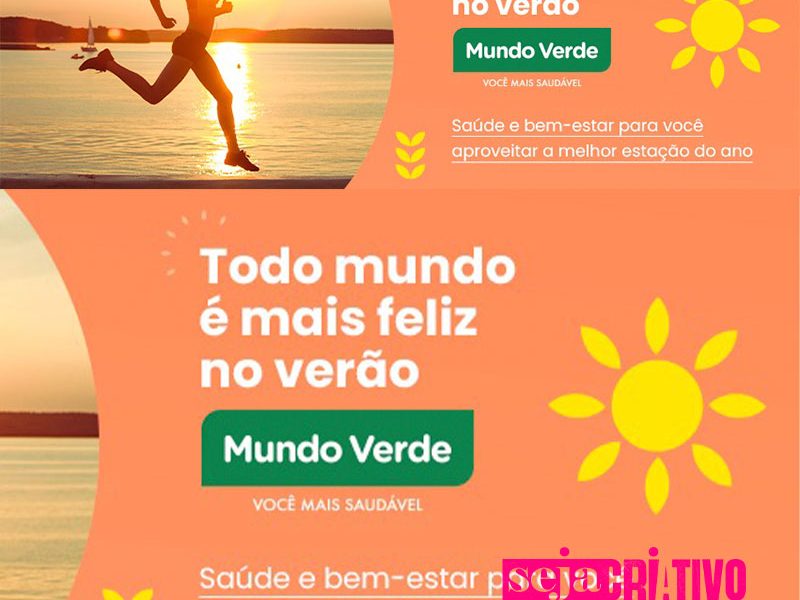 Mundo verde saúde e bem-estar
