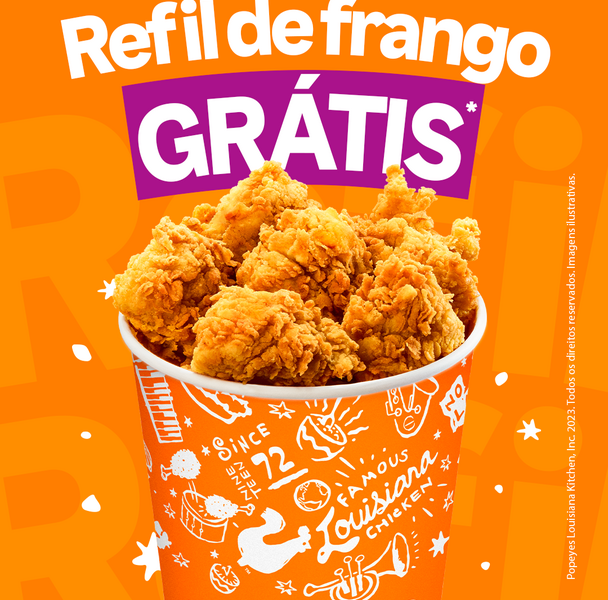 Popeyes quer curar ressaca no Carnaval!