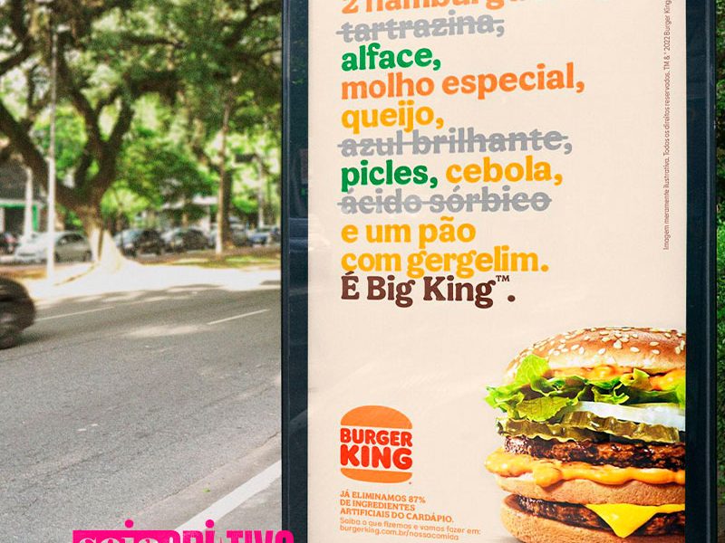 Burger King expondo conservantes do McDonald´s em nova propaganda