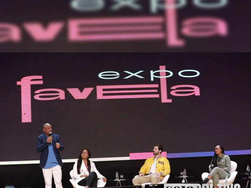 Expo Favela Innovation com Marcelo Tas e presidente do Google Brasil