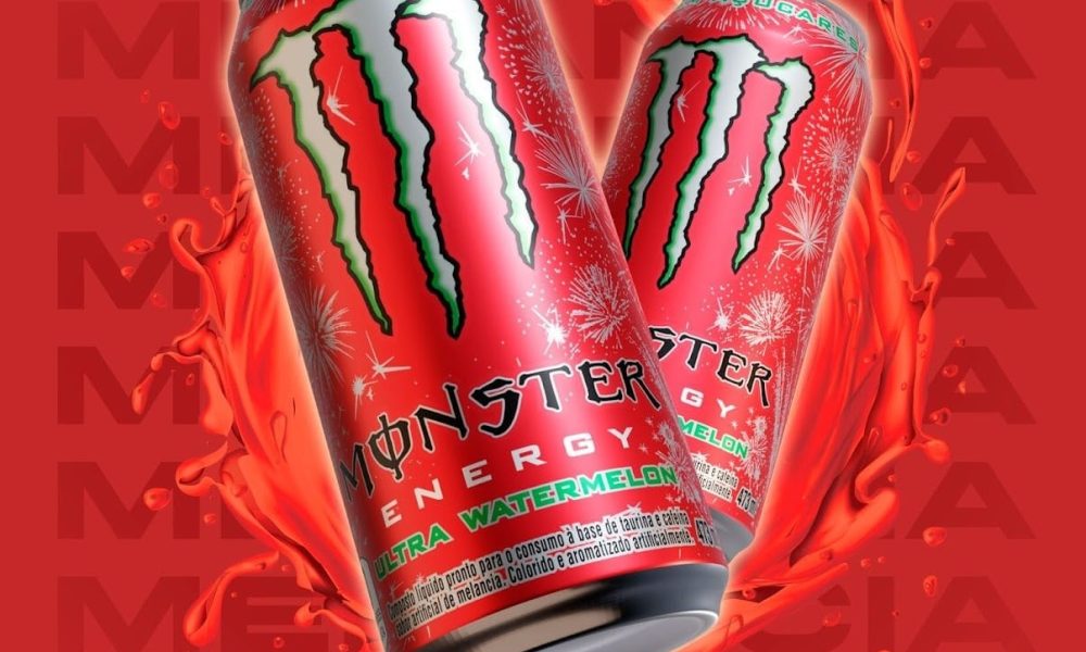 Monster Energy Drink com sabor melância!