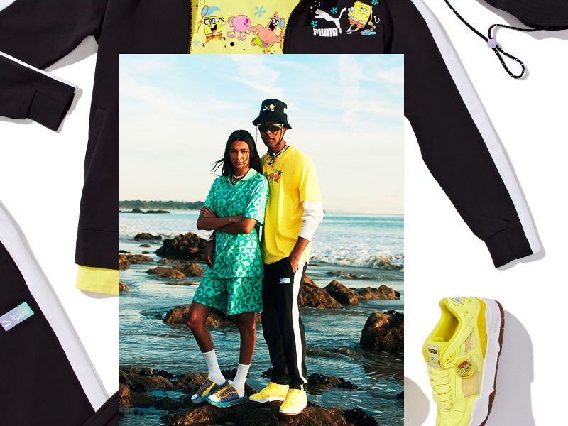 Conheça a nova Collab PUMA e Bob Esponja