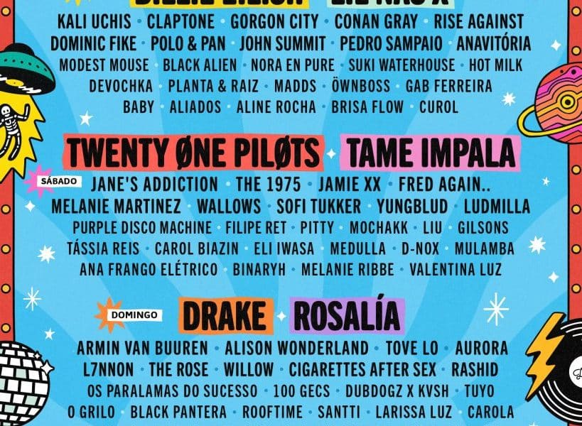 BLINK-182 NÃO VEM MAIS! VEJA COMO FICOU O LINE-UP DO LOLLA