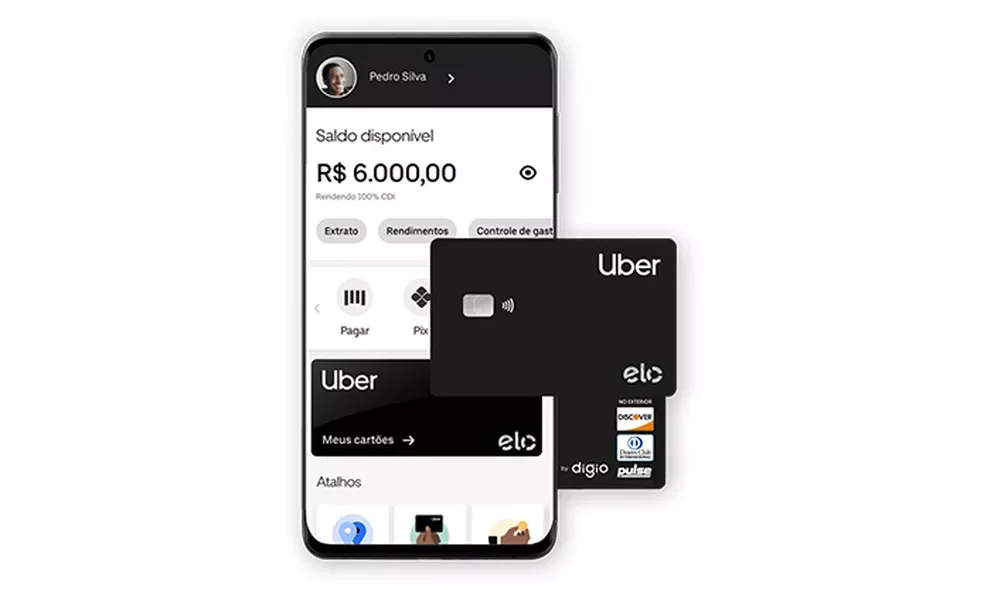 Uber Conta com descontos de até 90% em lojas parceiras