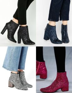 O glamour dos calçados inspirados na Night Luxe