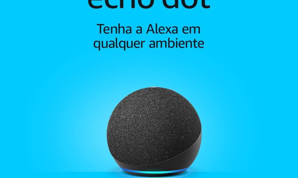 Por tempo limitado: Echo Dot (4ª Geração) com Alexa por 37% off