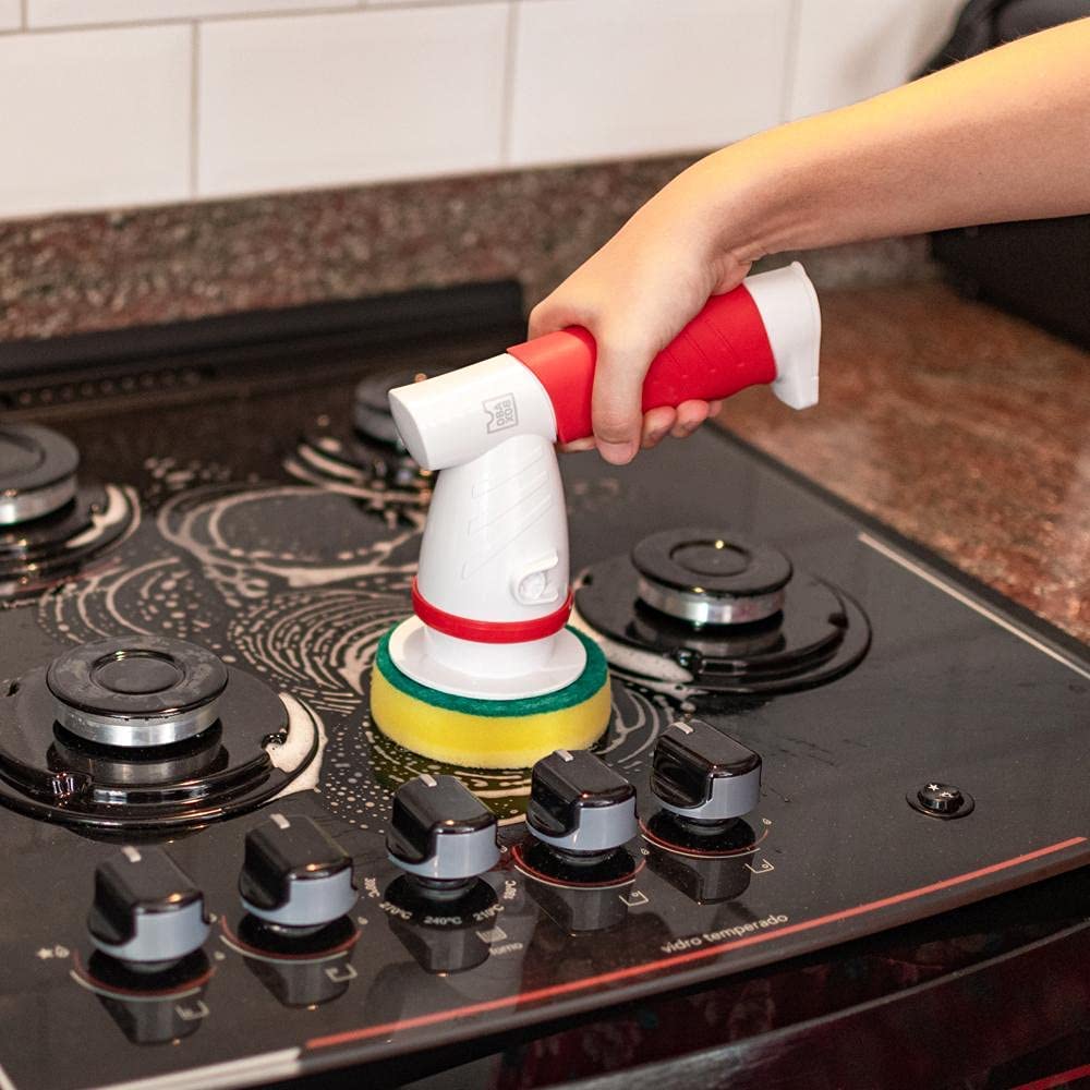 Conheça a escova elétrica multiuso que limpa a casa para você 