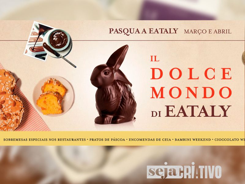 Eataly com programação especial de Páscoa