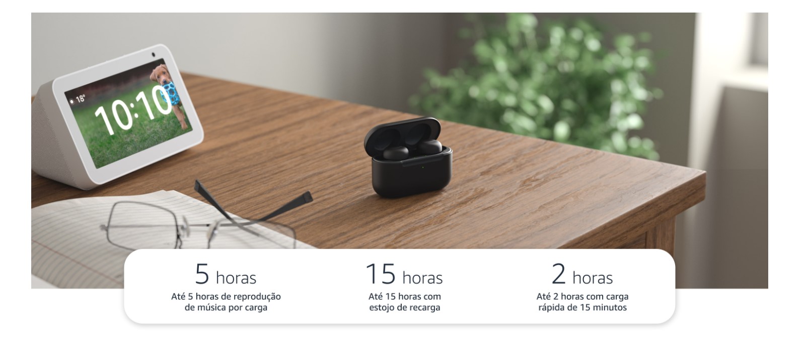 echo buds fone de ouvido