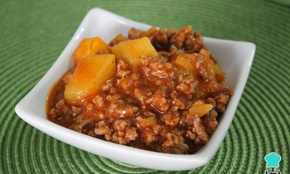 Carne moída com batata - Receita rápida e saborosa