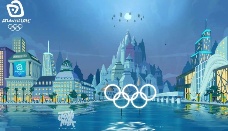 Olimpíadas em Atlantis por Jonas Pinas.