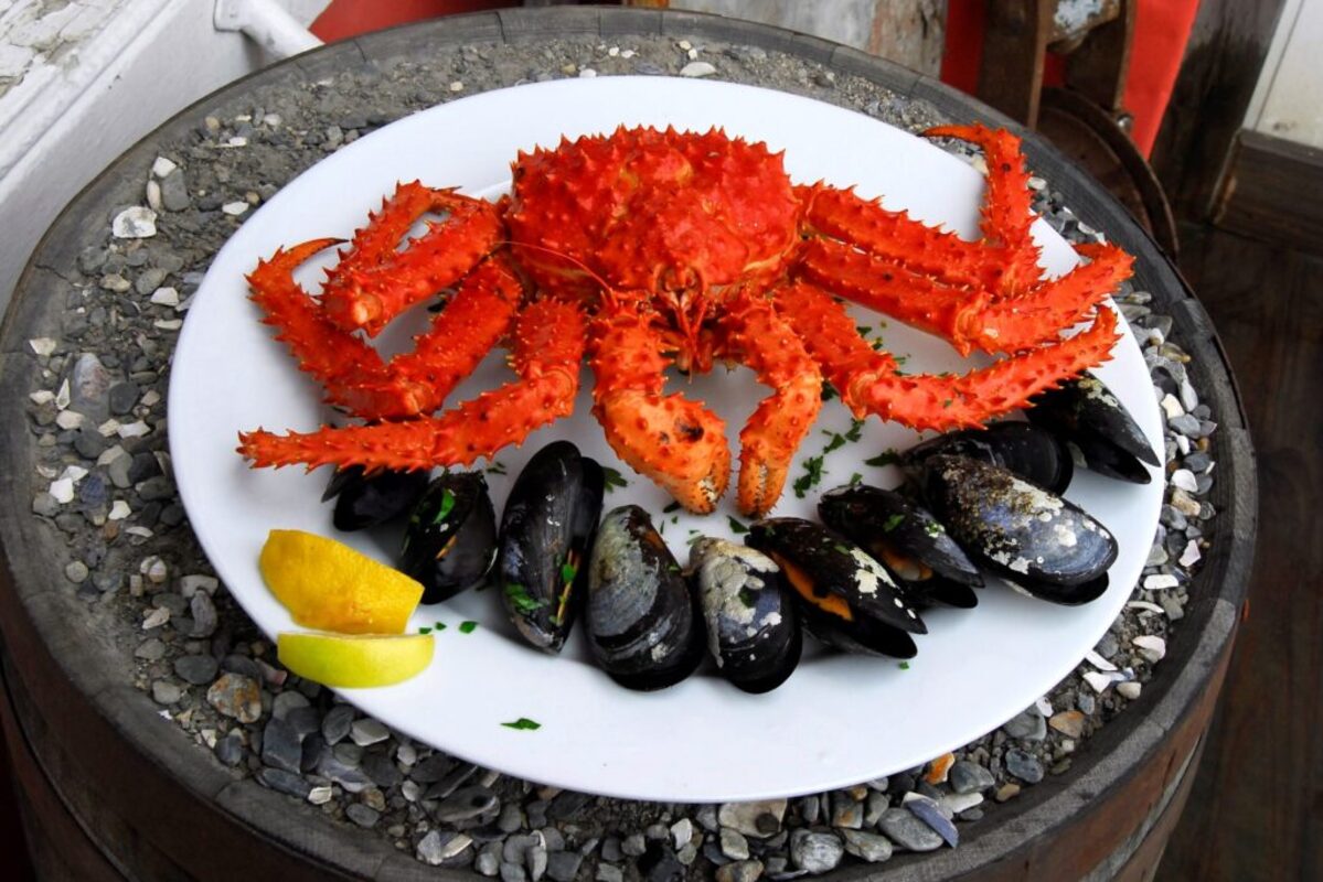 Caranguejo Gigante, prato típico de Ushuaia