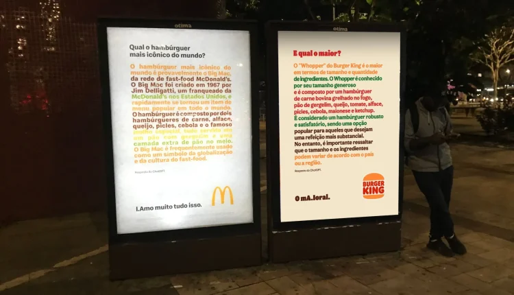 McDonald's x Burguer King: Inteligência Artificial é Usada Em Guerra das Empresas