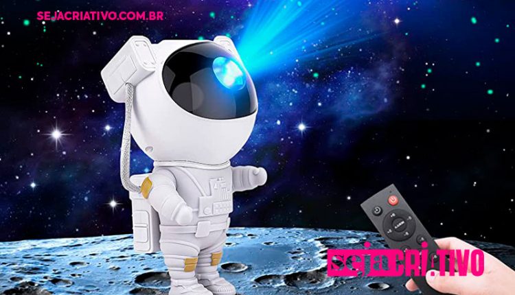 Esse projetor de astronauta é a nova sensação da internet!