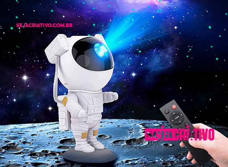 Esse projetor de astronauta é a nova sensação da internet!