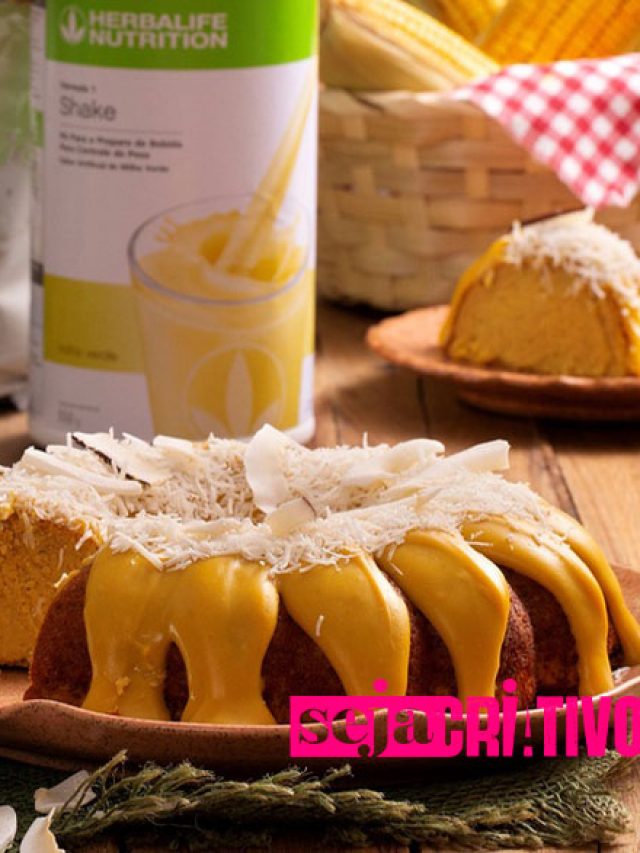 Receita De Bolo De Milho Cremoso Fit para a sua Festa Junina - Seja Criativo