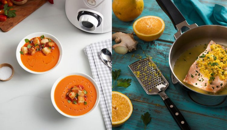 2 Receitas Exclusivas do MasterChef para você: Salmão ao molho de laranja e gengibre + Gaspacho