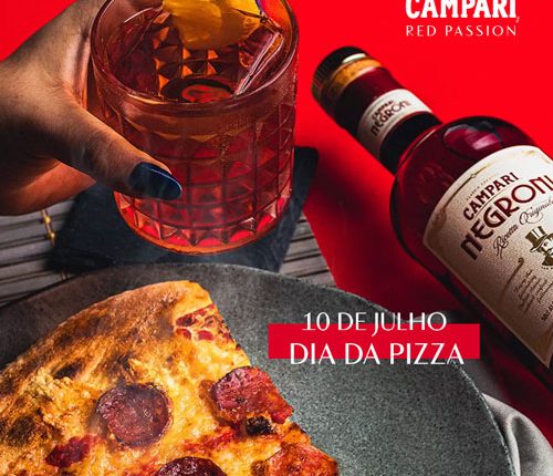 Campari apresenta combinação perfeita para celebrar o Dia da Pizza