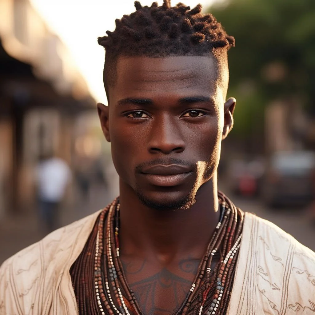 Homem da República Central Africana