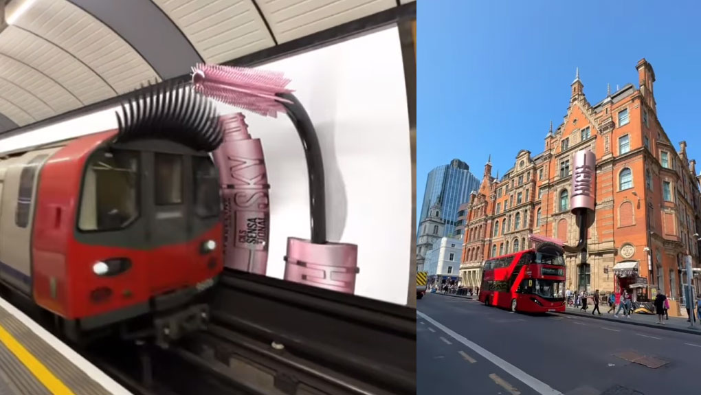 Maybelline promove produto de forma criativa em campanha de marketing