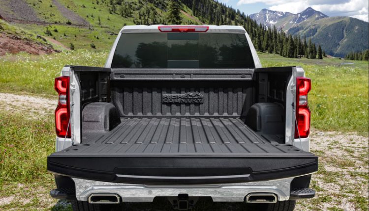 Caçamba da picape Chevrolet Silverado é a maior da categoria