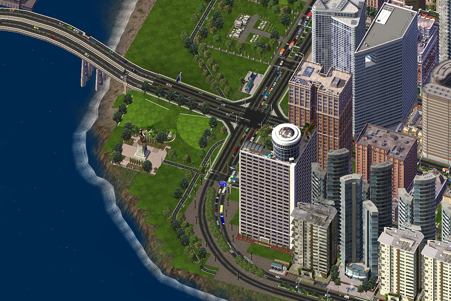 jogos financeiros: SimCity
