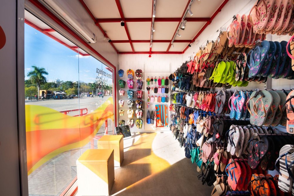 loja autônoma Havaianas