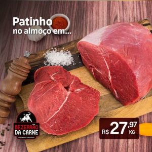 Piores carnes para o churrasco - patinho