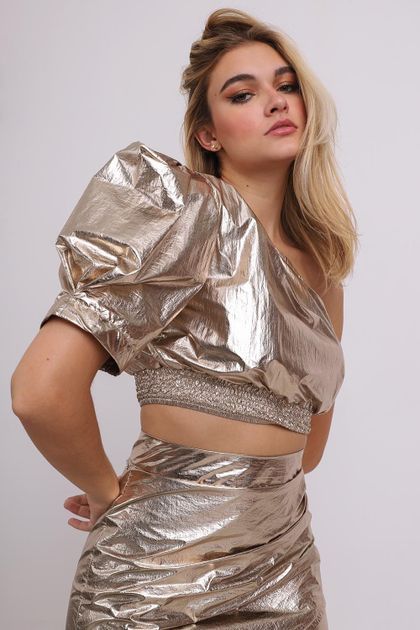 roupas metalizadas