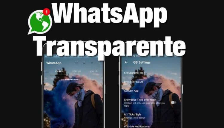 Deixe a sua tela do WhatsApp Transparente: Como personalizar sua tela e fazer mais!