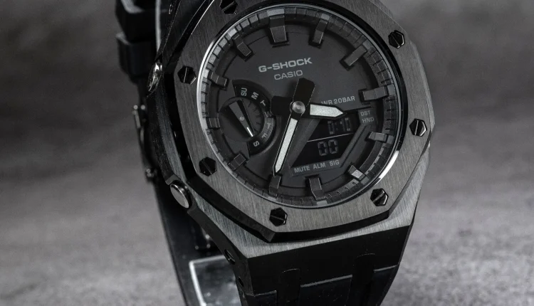 G-Shock arrasa com modelo BLACK ON BLACK: estilo, elegância e resistência absoluta! Confira
