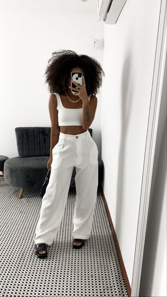 looks com blusa branca para o verão
