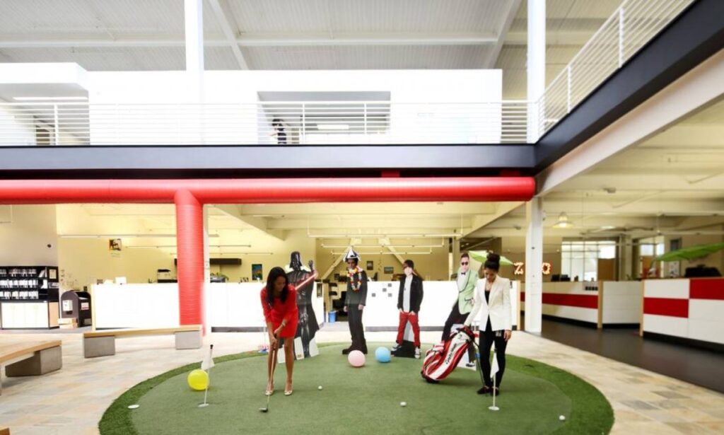 escritórios criativos: youtube na califórnia