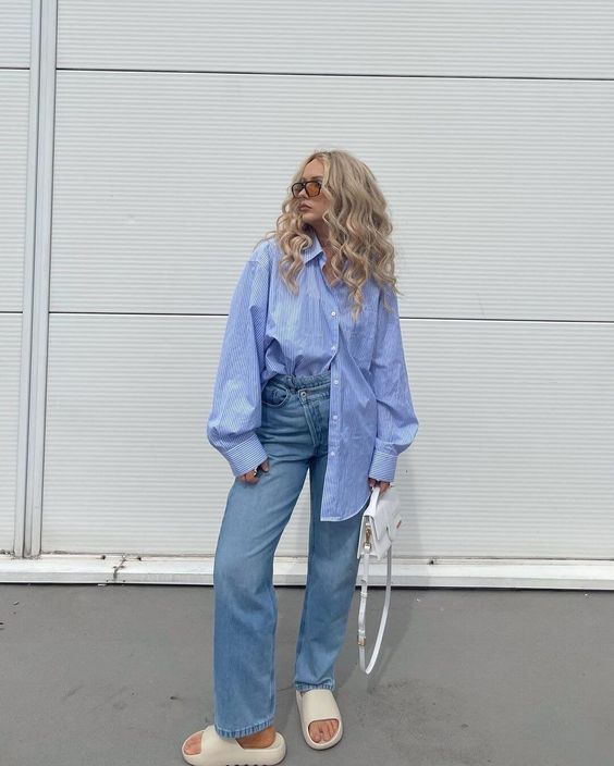look tendência oversized