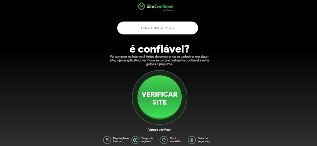 site confiável para não cair em golpes na internet