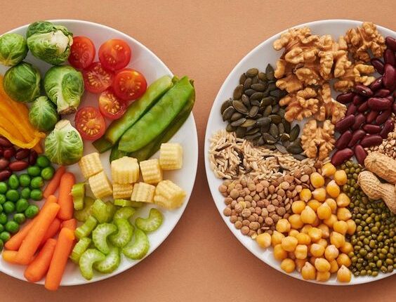 Alimentos ricos em fibras e probióticos