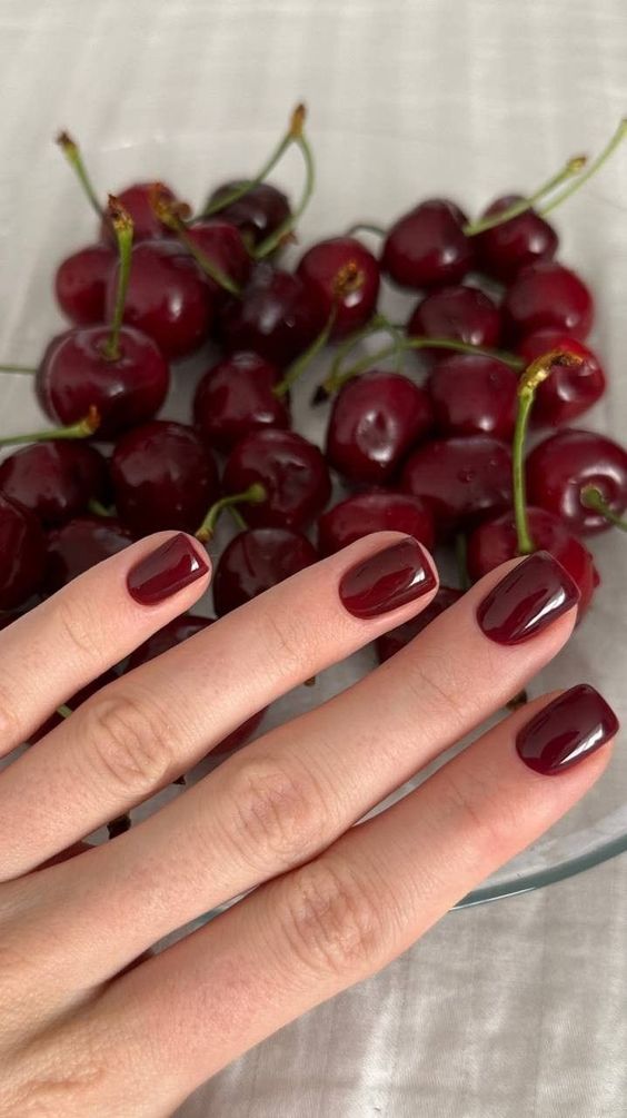 cherry unhas